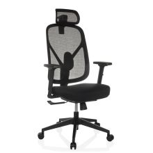 RALOO ECO - Silla de oficina profesional Negro