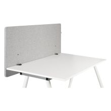 FLEXMIUT D 120 | 120 cm - Separador de mesa Gris claro