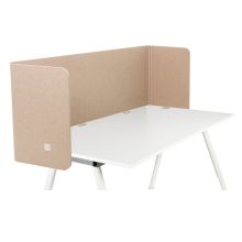 FLEXMIUT U | 160 cm - Separador de mesa Beige