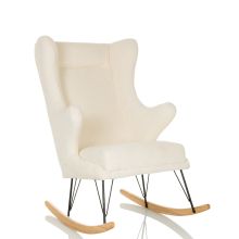 MAPOON | Mecedora - Sillón de diseño Blanco