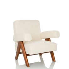 POOLY - Sillón de diseño Blanco