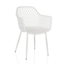 BEGIO L - Silla de exterior Blanco